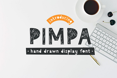 PIMPA FONT abc bold cute cute out defg display doodle font font hand drawn hijklmnop language support pimpa font qrst sans serif font typeface uvwy xz
