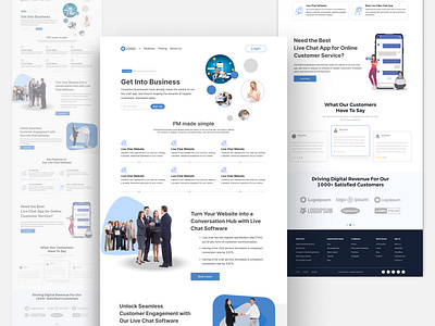 Corporate Website Design in Figma free landing page figma