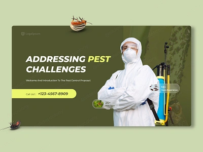 Pest Control Proposal Presentation bugs creative design design inspiration farm farming field futuristic green insects microsoft powerpoint modern pest powerpoint powerpoint design powerpoint presentation presentation presentation design proposal ui