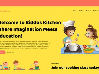 Kids Website Design kids kids website product design ux design web design