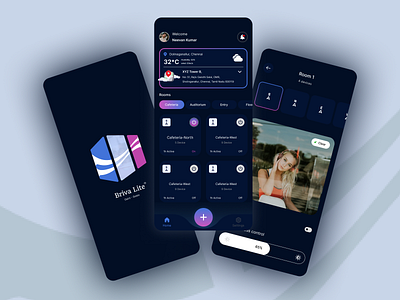 Smart Window Control App appdesign figma ios iotapp smartglass smarthome smartwindow ui webdesign