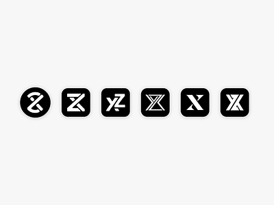 XYZ - Logo Design branding graphic design icon design logo logo branding logo design logo exploration ui vector