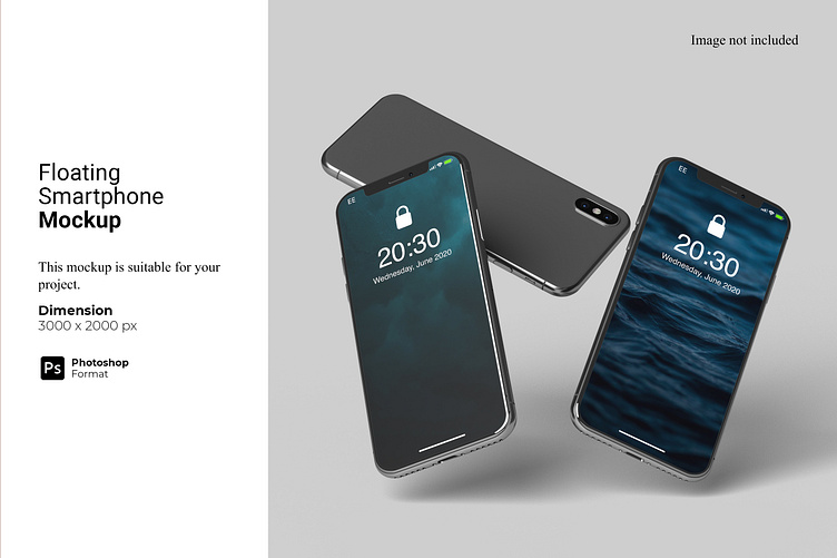 Floating Smartphone Mockup by ianmikraz on Dribbble