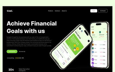 Financial Mobile App branding financial app graphic design logo product design ui ux design web design