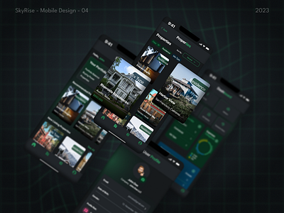 SkyRise - Mobile App Design Exploration app design design mobile app design ui ux web design