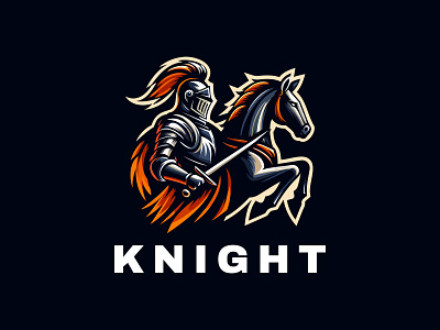 Knight Logo army branding combat file vector for sale gladiator gladiator logo graphic design king knight logo military royal swordsman ui ux vector warlord