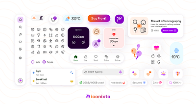 Iconixto user interface icons appdesign design design system free icons graphic design icon design icon pack icon set iconography mobile app design product design ui ui icons ui kit ui ux design uidesign user interface design user interface icons ux design web design