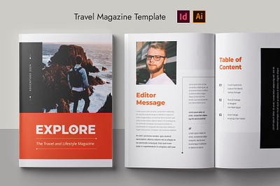Magazine Layout | Travel newsletter