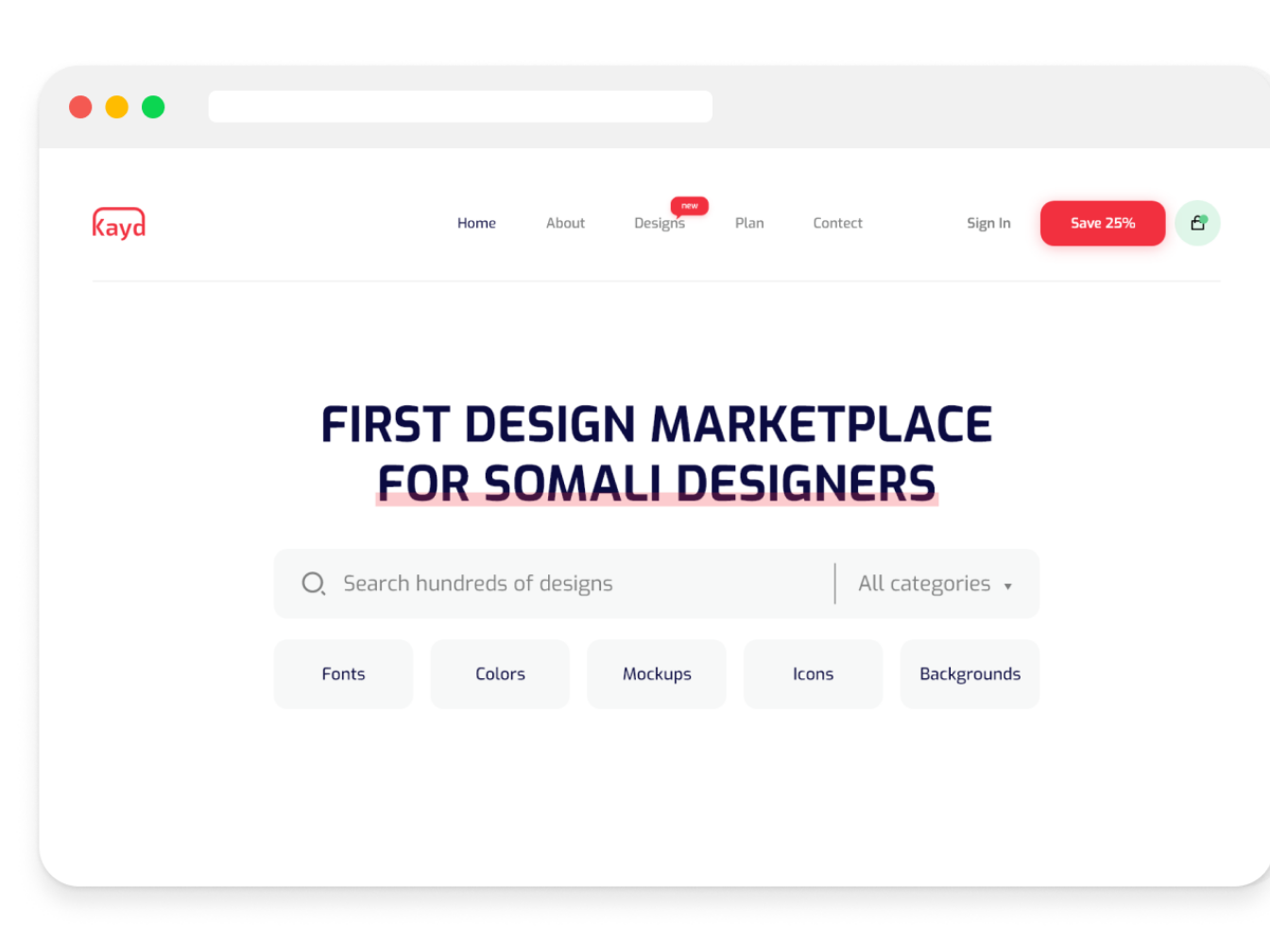 Kayd market | Somali designers by Abdimalik Dahir on Dribbble