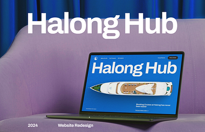 Halong Hub Redesign branding clean website design concept design ui userinterface ux website