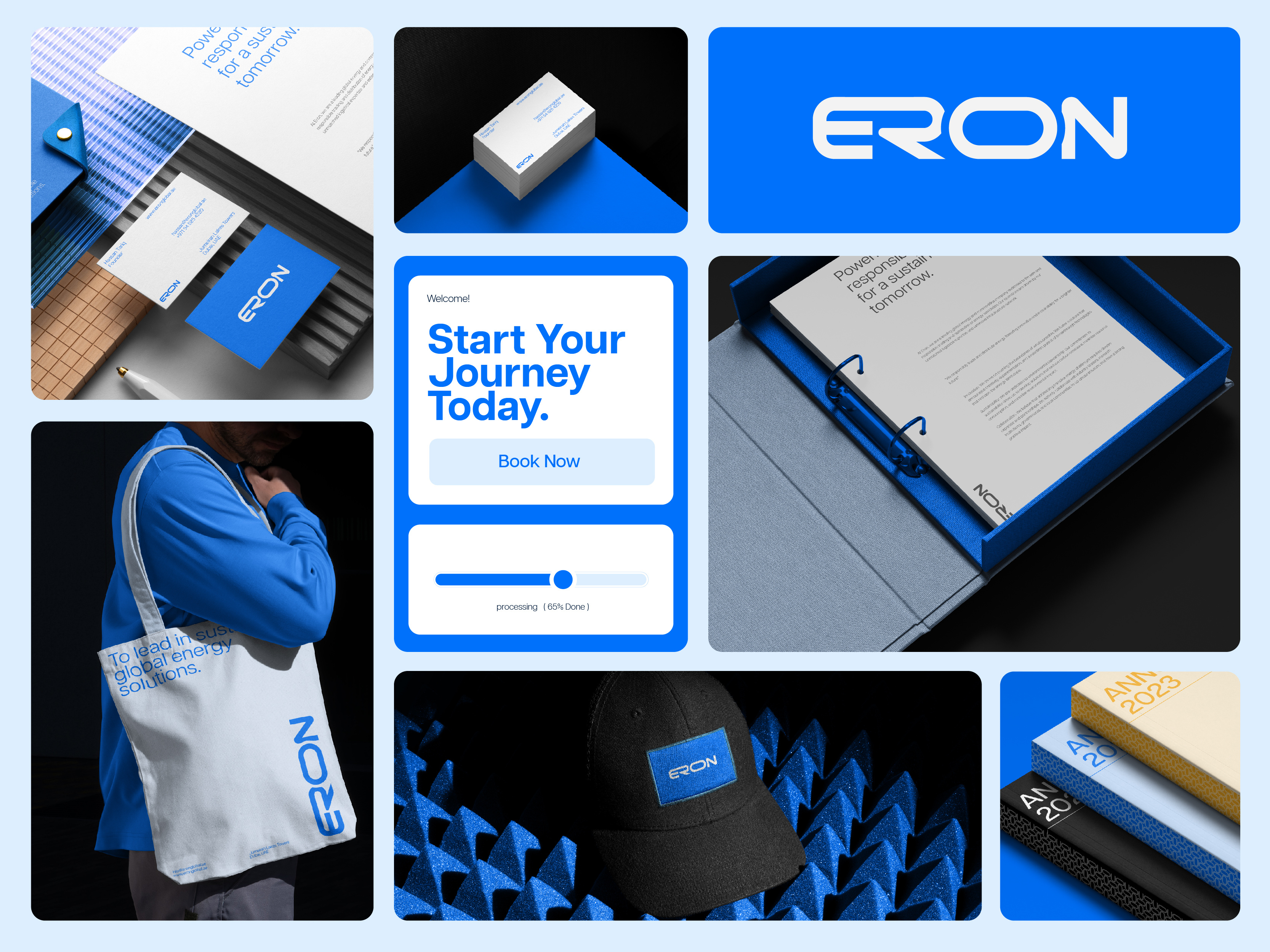 Eron - Logo and Brand Identity best logo brand guidelines brand identity branding enery logo logo logo creation logo design logodesign logodesigner logotype top logos typo logo typography mark unique logos wordmark logo