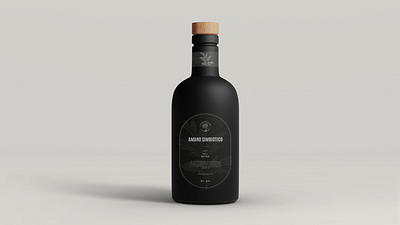 #lastwork - Label for Black Bottle - Apothecary Spirit bottle label branding graphic design label packaging