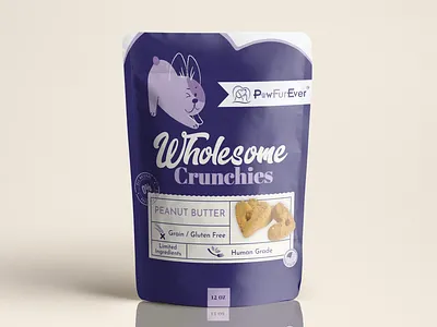 #Lastwork - Funny dog's treats packaging branding fun packaging packagingillustration petbrand pouchdesign