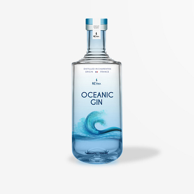 #Lastwork - The Air of the French Open Sea bottle bottlelabel brand branding design graphic design labeldesign packaging