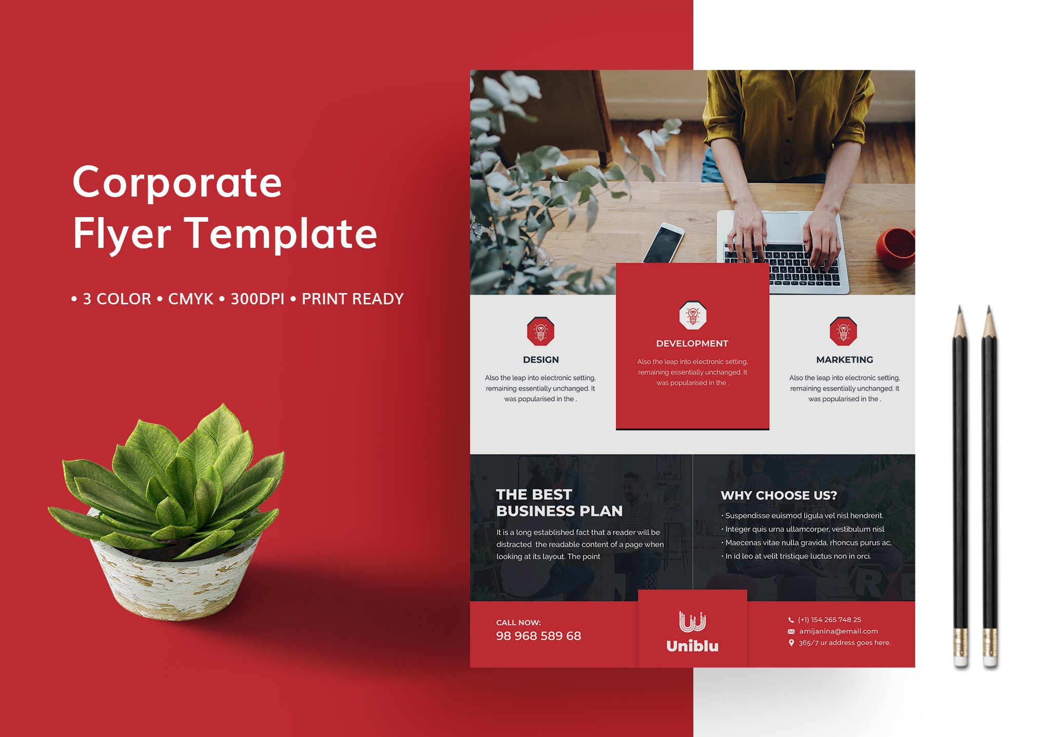 flyer-template-by-pixelpick-on-dribbble