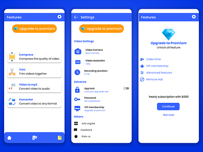 Camera recording ui design camera recording camera ui design hidden camera lets connect mobile app ui mobile camera ui mobile user interface spy camera ui ui design ui design camera user interface design