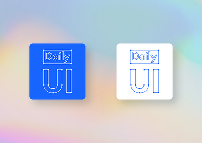 DAY 052 / LOGO DESIGN 052 custom logo daily ui dailyui desktop iteration logo logo design mobile mockup scale ui