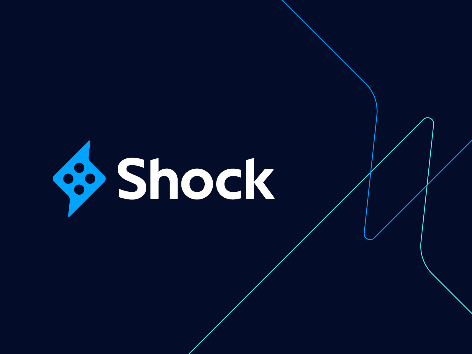 Shock - dice logo bolt branding casino casino logo crypto crypto logo dice dice logo gambling game gaming identity lightning logo logo designer mark modern s shock symbol