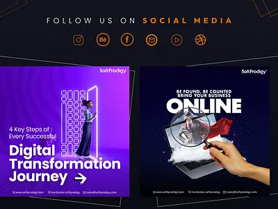 Social Media Creatives creativity posts social media ui