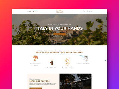 Ventuno Italy branding e commerce graphic design ui web design website