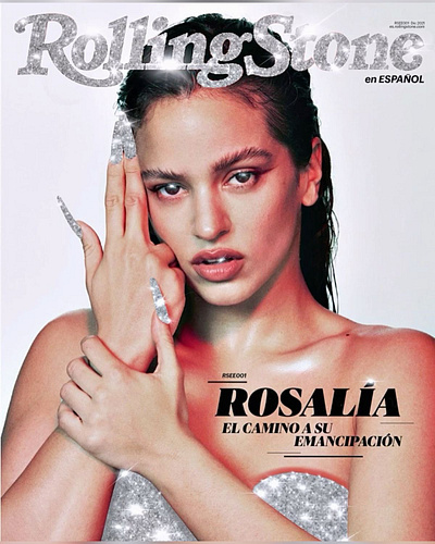 Rolling Stone x Rosalía | Magazine Cover Nomehas art art director rolling stone rosalía