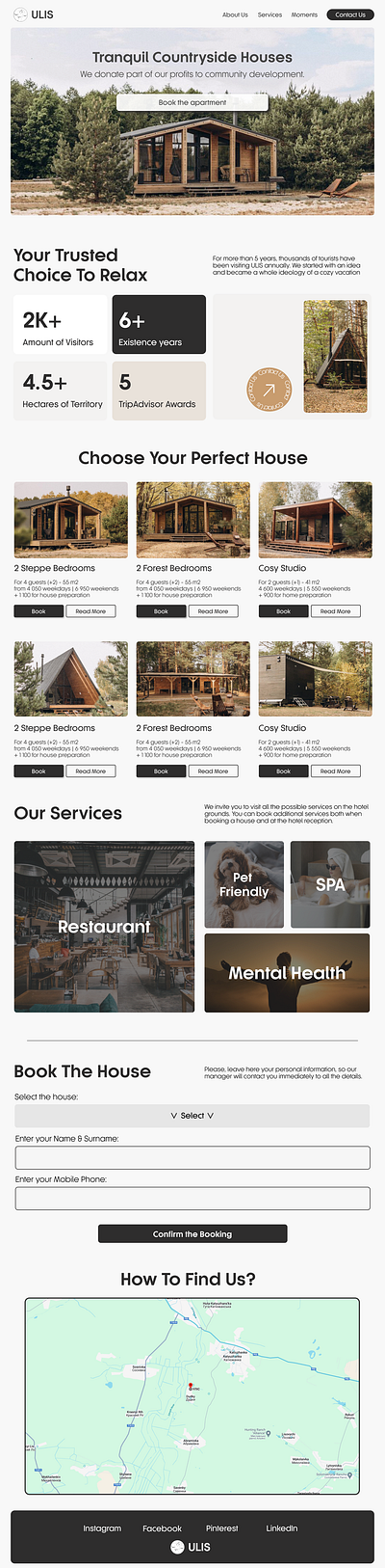 Hotel wesite form scratch | WEBFLOW design graphic design hotel website | uiux webflow ui webflow website website creation wordpress