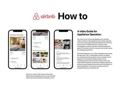 A video guide app branding design ui ux