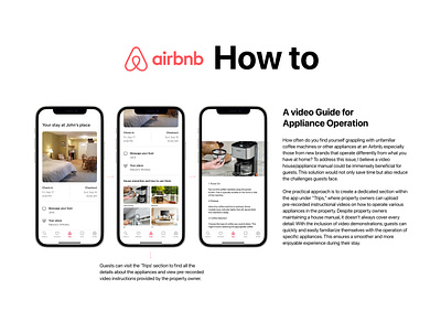 A video guide app branding design ui ux