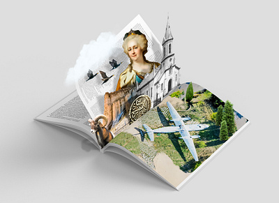 Reclaimed banner for the Crimean graphics history journal photoshop