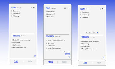 Tasks app (v2) minimal minimalism tasks todo ui ux