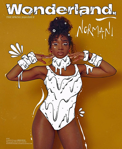 Normani x Wonderland Magazine Cover | Nomehas art director normani wonderland