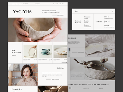 E-commerce Redesign Concept | Online Store e commerce figma redesign concept shop store ui ui design user interface ux web design website website design