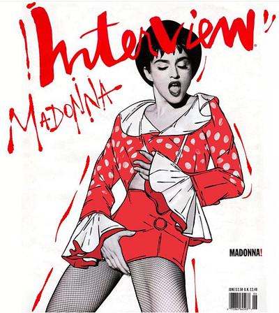 Madonna x Interview Magazine Cover | Nomehas art director interview madonna