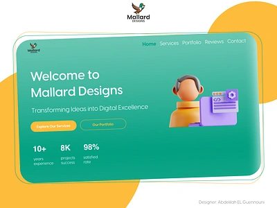 Mallard Designs Web UX/UI Experience dashboard design designer graphic design mobile ui ux responsive design ui user experience user interface ux web design web page design web ui