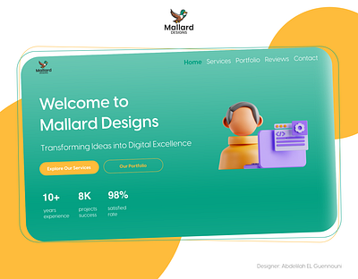 Mallard Designs Web UX/UI Experience dashboard design designer graphic design mobile ui ux responsive design ui user experience user interface ux web design web page design web ui