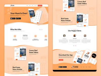 Condo Hunter - Website app design branding seo ui design uiux ux design web design web development website design wpa