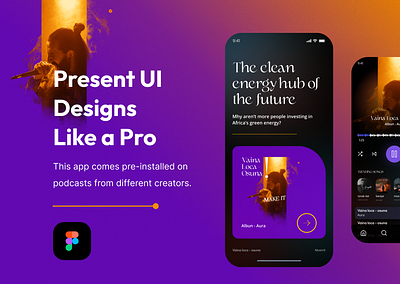 Music Podcasts Mobile App UI Design app app design app ui app ui design figma mobile app mobile app design mobile app ui music music app music mobile app podcast ui ui design ui ux ux