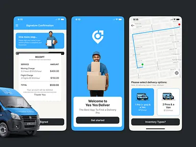 MoveMate - Your On-Demand Moving Solution app appdesign design figma mapapp mobileapp mov ola ui uidesign uiux userinterface web