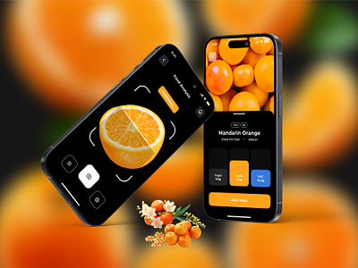 Fruit Fiesta App UI Design app branding graphic design logo ui uidesign uiux