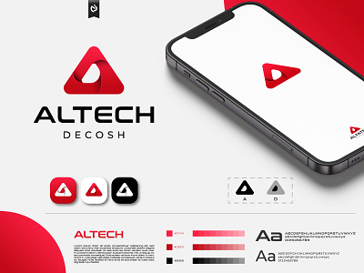 Modern App Logo Design, Software Logo, Brand Identity a letter logo app logo logos software logo tech technology