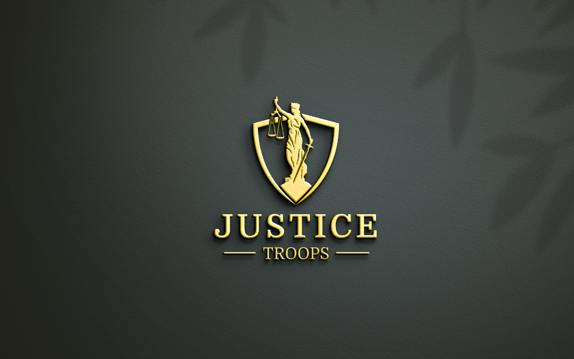Justice Troops Logo creative design creative logo justice justice logo logo design
