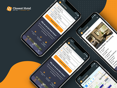 Hotel Booking app high fidelity hotel booking app mobile app uxui design