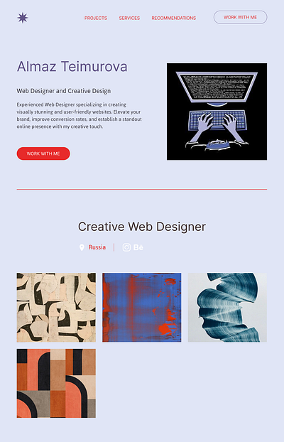website portfolio app branding design figma illustration mobile ui webdesign website