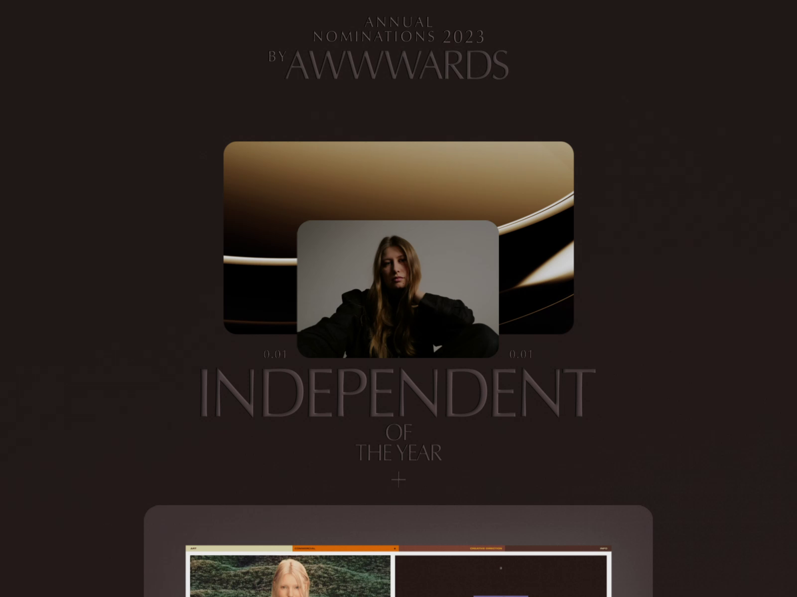 Site Of The Year And Independent Nominations On Awwwards By Zhenya ...