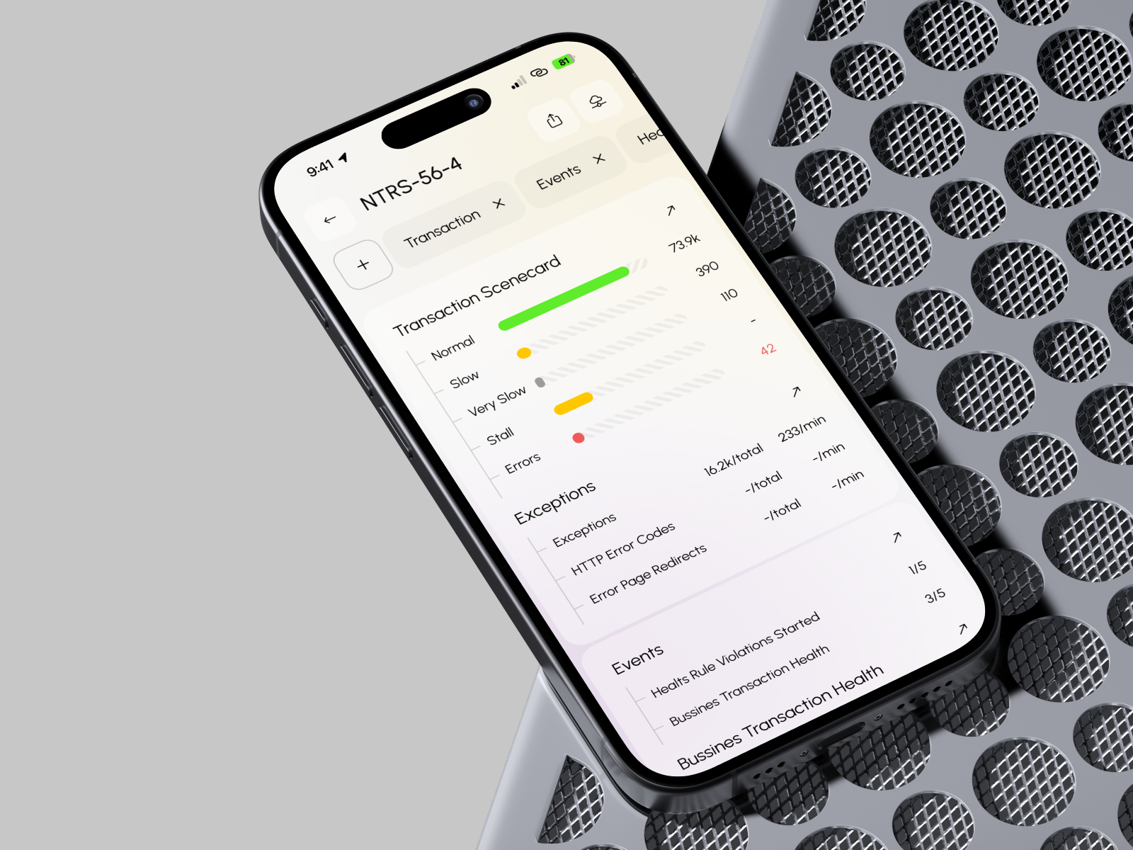 AppDynamics - Application Performance Management admin analytics app app design application b2b business corporate crm dashboard design finance fintech mobile mobile app product design saas software ui ux