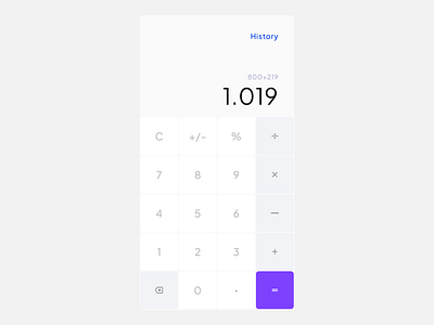 Daily UI #004: Calculation app design calculation daily daily ui math mobile design ui
