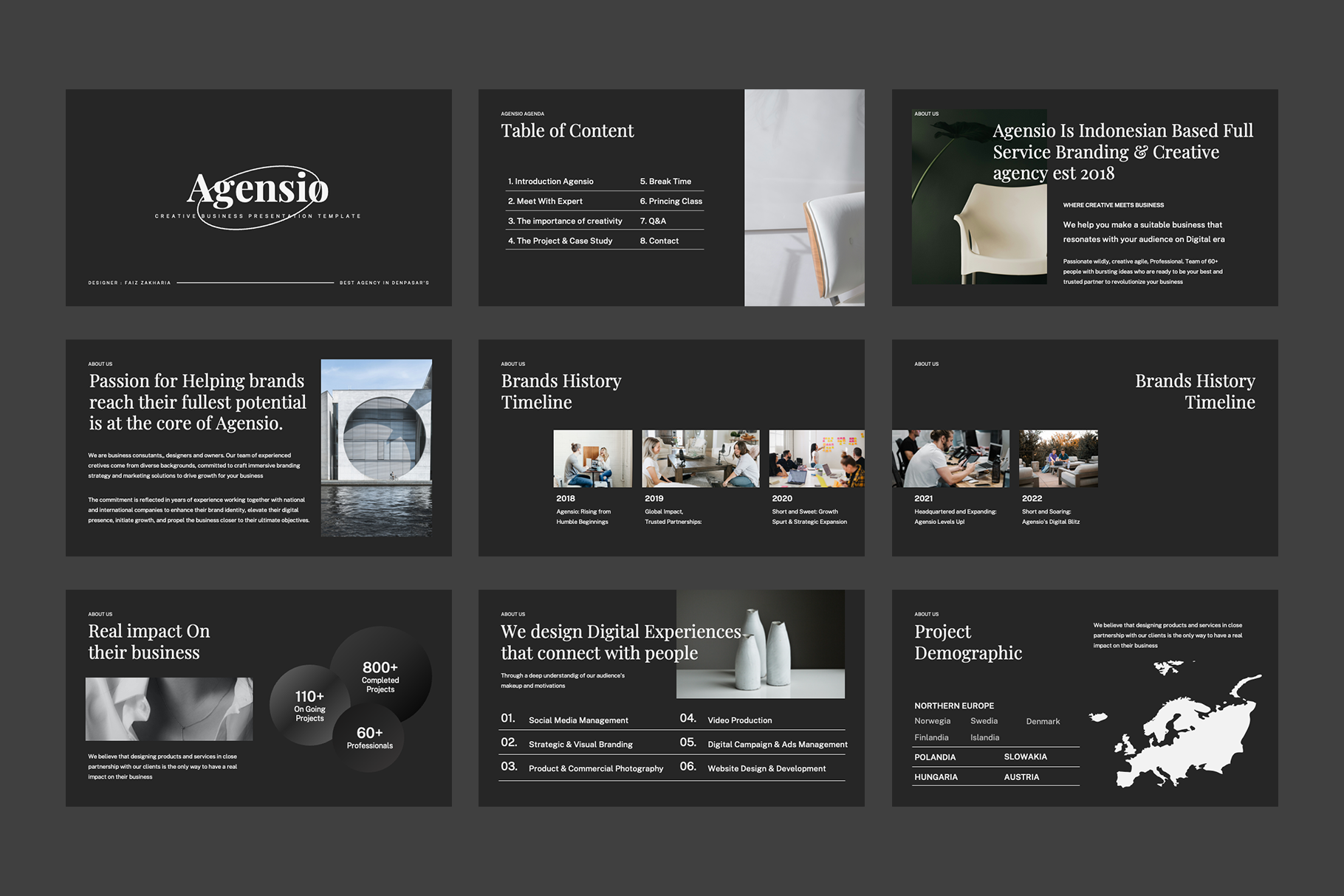 Example of Custom Presentation Design