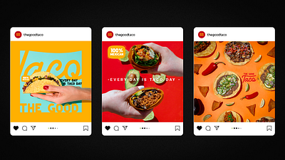 The Good Taco adobe diseño graphic design illsutrator illustration photoshop social media
