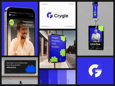 Crygle Studio : Branding, Logo Design branding graphic design logo ui visual design