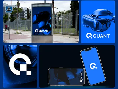 Quant Visual Identity brand identity brand presentation branding lettermark logo design logodesigner logomark visual design visual identity